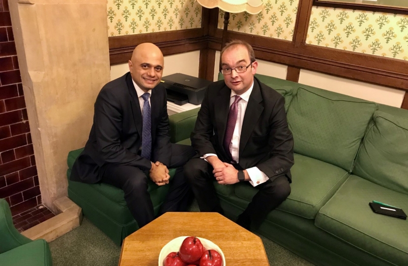 Sajid Javid and James Duddridge