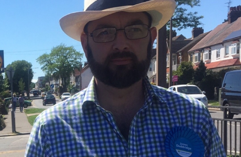 James Duddridge on the campaign trail