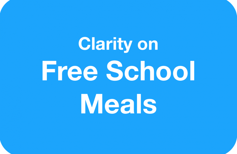 Clarity on Free School Meals