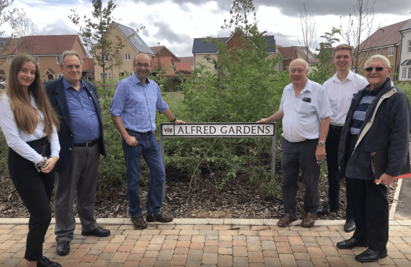 James Duddridge and the team at his street surgery in Rochford