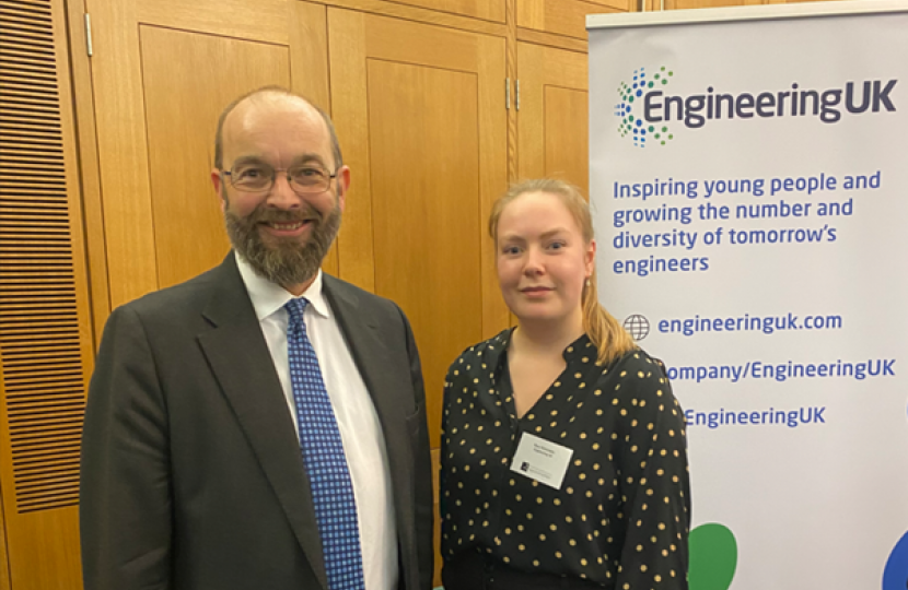 Sir James Duddridge KCMG MP at the Parliamentary Apprenticeship Fair