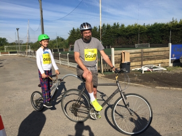 James Duddridge MP at the Foulness Bike Ride