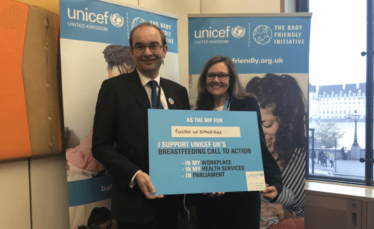 James Duddridge Supports Unicef