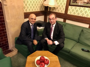 Sajid Javid and James Duddridge