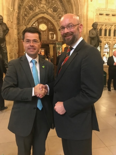 james Duddridge with James Brokenshire MP