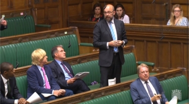 James Duddridge asking a question to the Cabinet Office