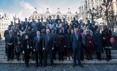 James Duddridge with the Commonwealth Parliamentarians’ Forum