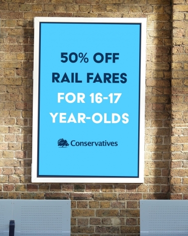 50% off rail fares for 16 & 17 year olds