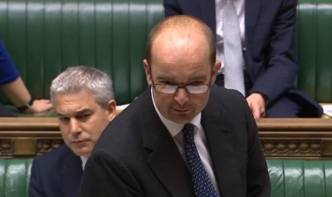 James Duddridge MP speaking in Parliament