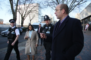 Home Secretary Priti Patel visited Southend back in January 