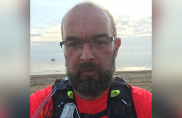 In November, James ran 11.11 miles for the Poppy Appeal