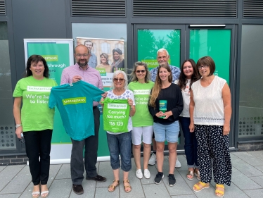 James Duddridge MP at the Southend Samaritans