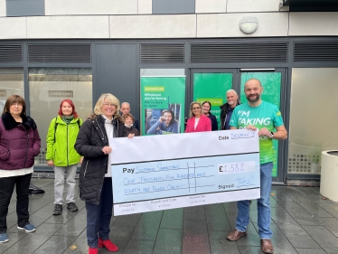 James Duddridge and Anna Firth meet volunteers at Southend Samaritans 