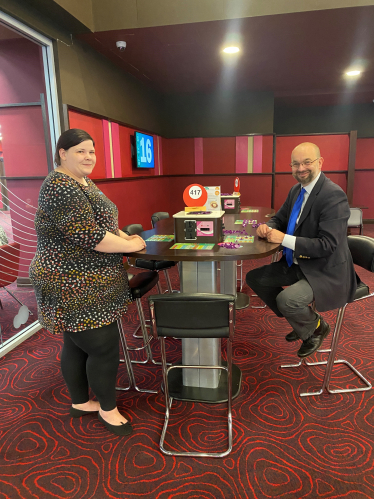 Sir James at Mecca Bingo